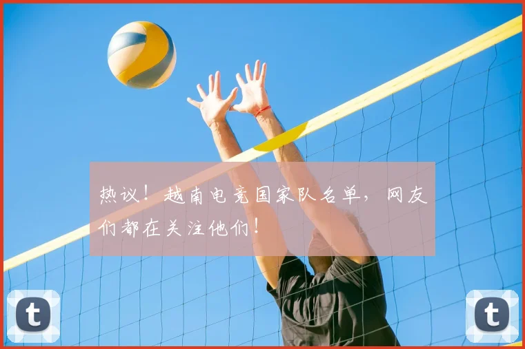 热议！越南电竞国家队名单，网友们都在关注他们！